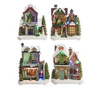 Maison de Noël LED 3XAA modèles assortis