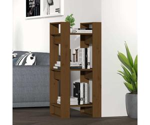 Maison Exclusive Bibliothèque / cloison de séparation brun miel 41x35x91 cm bois massif