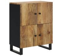 Maison Exclusive Buffet 4 portes 60x33x75 cm bois massif mangue