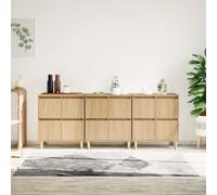 Maison Exclusive Buffets 3 pcs sonoma oak 60 x 35 x 70 cm bois composite