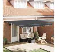 Maison Exclusive - Cadre de store anthracite 450 x 300 cm
