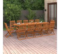 Maison Exclusive - Ensemble à manger de jardin 13 pcs 280x90x75 cm bois d'acacia