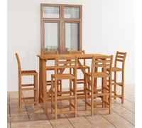 Maison Exclusive - Ensemble bar de jardin 7 pièces en bois massif d'acacia