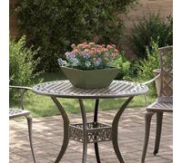 Maison Exclusive - Ensemble de 5 pots de jardin, couleur olive, 35 x 35 x 15 cm