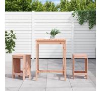 Maison Exclusive - Ensemble de bar de jardin 3 pièces en bois massif de douglas