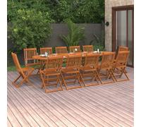 Maison Exclusive - Ensemble de salle à manger de jardin 13 pièces 280x90x75 cm en bois massif d'acacia
