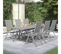 Maison Exclusive - Ensemble de salle à manger de jardin 7 pièces en bois massif d'acacia
