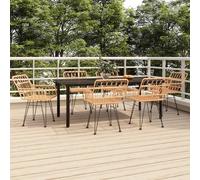 Maison Exclusive - Ensemble de salon de jardin 7 pièces en rotin synthétique