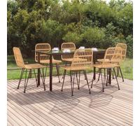 Maison Exclusive - Ensemble de salon de jardin 7 pièces en rotin synthétique