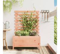 Maison Exclusive - Jardinière avec support pour plantes grimpantes, 79x39,5x114 cm, en bois massif de Douglas