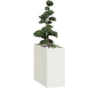 Maison Exclusive - Jardinière blanche 40x80x80 cm en acier