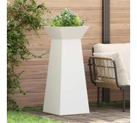 Maison Exclusive - Jardinière colonne blanche 40 x 40 x 100 cm