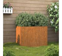 Maison Exclusive - Jardinière en acier Corten, dimensions 62x47x46 cm