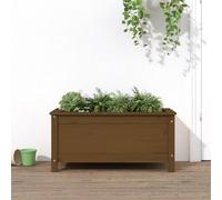 Maison Exclusive - Jardinière en bois massif de pin, couleur miel, dimensions 82,5 x 40 x 39 cm