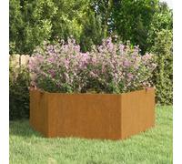 Maison Exclusive - Jardinière rustique en acier Corten, 138x120x45 cm