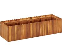 Maison Exclusive - Lit surélevé de jardin 100x30x25 cm Bois massif d'acacia