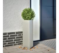 Maison Exclusive - Jardinière triangulaire, 30x26x75 cm, en acier inoxydable