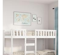 Maison Exclusive - Lit bébé sans matelas Blanc 90x190 cm Bois massif Pin