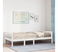 Maison Exclusive - Lit bébé sans matelas Blanc 90x190 cm Bois massif Pin