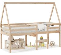 Maison Exclusive - Lit haut sans matelas 75x190 cm bois de pin massif