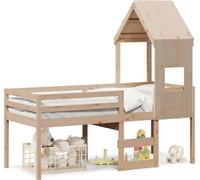 Maison Exclusive - Lit haut sans matelas 90x190 cm bois de pin massif