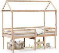 Maison Exclusive - Lit haut sans matelas 90x190 cm bois de pin massif
