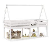 Maison Exclusive - Lit haut sans matelas blanc 80x200 cm bois de pin massif