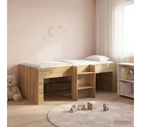 Maison Exclusive - Lit mezzanine pour enfants, 2 pièces, fabrication artisanale, bois d'ingénierie en chêne