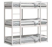 Maison Exclusive - Lit superposé triple sans matelas 90x190 cm bois de pin massif