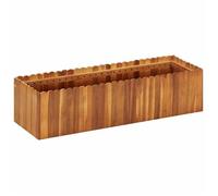 Maison Exclusive - Lit surélevé de jardin 100x30x25 cm Bois massif d'acacia