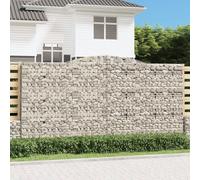 Maison Exclusive - Paniers à gabions arqués 5 pcs 400x50x200/220 cm Fer galvanisé