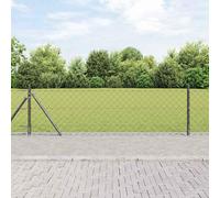 Maison Exclusive - Poteau de clôture. Gris 10 x 0,6 m (maille 60 x 60 mm)
