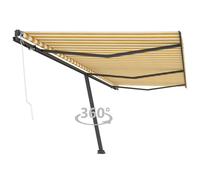 Maison Exclusive Store automatique autoportant 600 x 300 cm jaune/blanc
