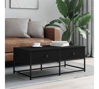 Maison Exclusive Table basse noire 100 x 51 x 40 cm bois composite