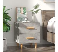 Maison Exclusive Table de chevet en béton gris 40 x 35 x 47,5 cm
