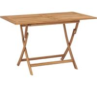 Maison Exclusive - Table de jardin pliante 120x70x75 cm en teck massif