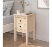 Maison Exclusive Table de nuit 40x35x61,5 cm Pin massif