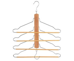 Maison Futée Cintre 4 Chemises/Pantalons & 2 Positions possibles dans Le Dressing en Bois et Métal - Five