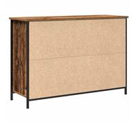 ""Maison Soldes""Buffet bas/vitrine - Cabinet/Armoire Placard, Bois ancien 100x35x70cm Bois d'ingénierie Moderne642178