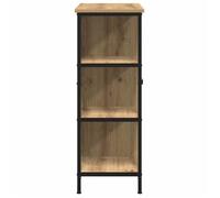 ""Maison Soldes""Buffet bas/vitrine - Cabinet/Armoire Placard, chêne artisanal 70x30x80cm Bois d'ingénierie Moderne660832