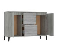 ""Maison Soldes""Buffet bas/vitrine - Cabinet/Armoire Placard, Sonoma gris 102x35x70cm Bois d'ingénierie Moderne384059