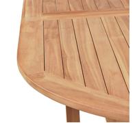 ""Maison Soldes""Table de Jardin/Terrasse - 2/4 personnes - desgin Simple - 180x90x75cm Bois de teck solide Moderne847874