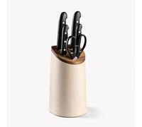 MAITRE Bloc de 4 Couteaux et Ciseaux - ARCOS crème