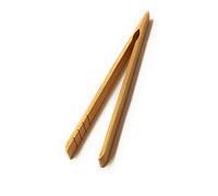 Maitre chef Pince a Toast Bambou 17 cm - Pain grillé - Idéal pour Le Petit déjeuner