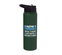 Maître Formidable Remerciements Enseignants Maitres D'école Stainless Steel Insulated Water Bottle