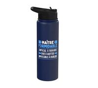 Maître Formidable Remerciements Enseignants Maitres D'école Stainless Steel Insulated Water Bottle