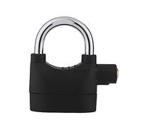 Maizoon Cadenas d'alarme 110 dB étanche antirouille antivol batterie intégrée câble acier double mode portail entrepôt dortoir moto vélo sécurité