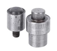 Majatou 2 Pièces Matrice D'estampage pour Machine à Anneaux de Poinçonnage Manuelle, Poinçonneuse Manuelle extrémité Pointue Appropriée pour une Gamme de Tailles de 3 Mm à 20 Mm