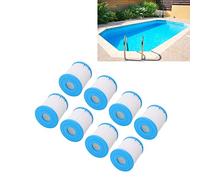 Majatou Cartouche Filtrante de Piscine, 8 Pièces, Forte capacité de Filtration, Filtre de Piscine Robuste