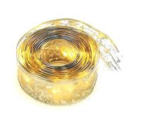 Majatou Guirlande Lumineuse en Ruban, Ruban doré de 5 M 50 LED, Décoration | Bande Lumineuse, Ambiance de Vacances, Fête, Maison, Cheminée, Utilisation Intérieure